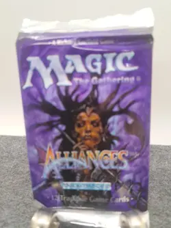 Magic The Gathering Alliances Factory Sealed Booster Pack - Image 1
