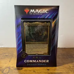 Magic The Gathering Commander Deck 2019 - Kadena Faceless Menace | New Sealed - Image 1