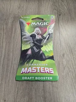 Magic: The Gathering Commander Masters Draft Booster Pack - Image 1