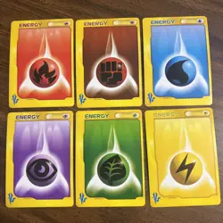 Pokemon TCG VS Series Energy Lot of 6 Non-Holo Japanese Cards. Mint - Image 1