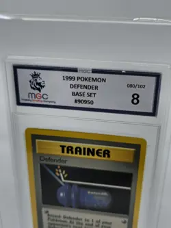 Defender 1st Edition Base Set 80/102 WOTC Vintage Pokemon 1999 MGC 10 - Image 2