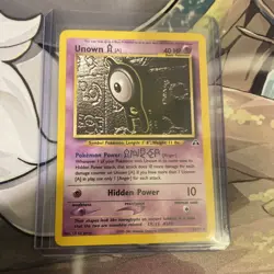 Unown A #33/75 - Unlimited Rare - Pokemon TCG - Neo Discovery - Image 3