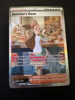 Pokemon TCG Jasmine's Gaze 245/191 Surging Sparks Special Illustration Rare - Image 1