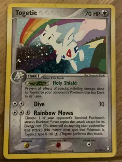 Togetic 14/109 EX Team Rocket Returns Holo - Pokemon TCG 2004 Moderately Played - Image 1
