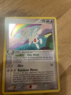 Togetic 14/109 EX Team Rocket Returns Holo - Pokemon TCG 2004 Moderately Played - Image 3