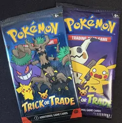Trick or Trade BOOster Pack 2022 + 2023 - 2 Pokemon TCG Packs - NEW - No Reserve - Image 1