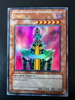 Jinzo RP02-EN001 Ultra Rare Retro Pack 2 Near Mint Yugioh - Image 1
