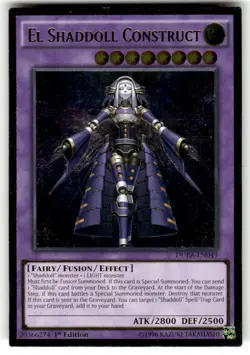 Yugioh! - El Shaddoll Construct - DUEA-EN049 - 1st Edition - Ultimate Rare - NM - Image 1