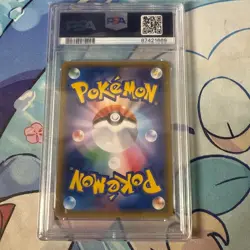 PSA10 Pokemon Card Poncho Wearing Pikachu Alolan Vulpix 038/SM-P SM Promo - Image 2