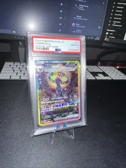 PSA 10 Umbreon ex SAR 217/187 Terastal Festival sv8a 2024 Japanese Pokemon Card - Image 1