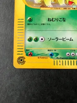 Pokemon Card Meganium e Promo 015 P Triple Get Limited 5000 Japan - Image 4