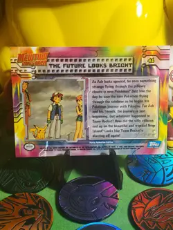 Pokemon TCG 2000 Topps TV Series Vintage Card #41 - The Future Looks Bright NM/M - Image 5