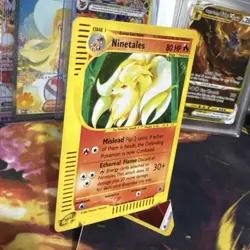 Ninetales 21/165 - 2002 Expedition Base Set Holo Pokemon Card - Image 3