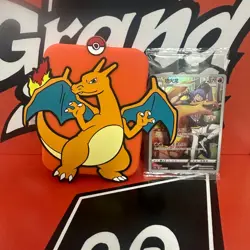 Pokemon S-Chinese Sword&Shield Charizard Card Display Frame set - Image 1