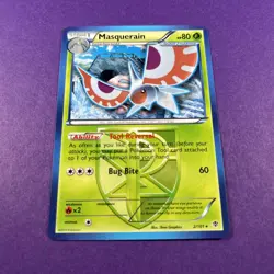 Masquerain Team Plasma Rare Plasma Blast 2/101 Pokemon Trading Card TCG - Image 1