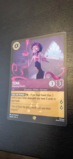 Disney Lorcana Azurite Sea Yzma Conniving Chemist Card 56/204 Regular - Image 3