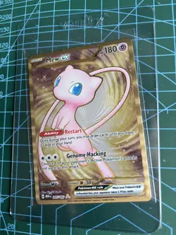 Mew EX 205/165 - Pokemon TCG: Scarlet Violet 151 Metal Card Near Mint - Image 2