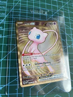 Mew EX 205/165 - Pokemon TCG: Scarlet Violet 151 Metal Card Near Mint - Image 3