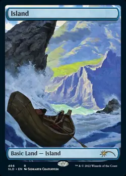 Island #466 - (Near Mint NM) MTG Magic - Secret Lair - Image 1