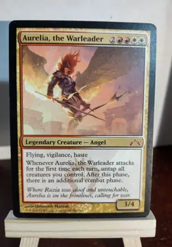 MTG Aurelia The Warleader Gatecrash MP X1 Magic The Gathering Rare - Image 1