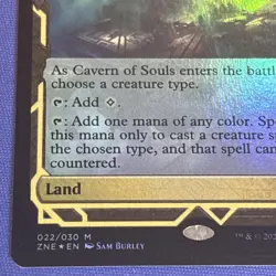 CAVERN OF SOULS - Zendikar Rising Expeditions - MTG Magic: the Gathering Foil - Image 5