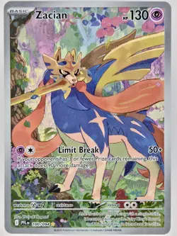 Pokemon Phantasmal Flames PFL EN Zacian - 100/094 IR NM English - Image 1