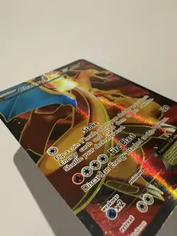 CHARIZARD EX 100/106 FULL ART HOLO, POKEMON 2014 XY FLASHFIRE MP - Image 3