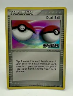 Pokemon Dual Ball 89/113 EX Delta Species Reverse Holo 2005 Pokemon TCG LP - Image 1
