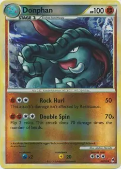 Pokemon - Donphan - 42/95 - Uncommon - Reverse Holo - Call of Legends - NM - Image 1