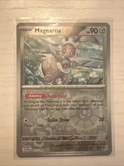 Magearna Reverse Holo 107/159 Rare SV09: Journey Together NM Pokemon - Image 1