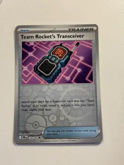 Team Rockets Transciever 178/182 Rev Holo Pokemon Destined Rivals NM - Image 1