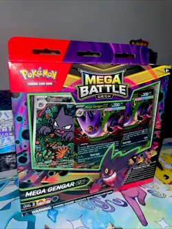 Pokemon TCG Mega Battle Deck (Mega Gengar ex) Haunter Promo Factory Sealed - Image 2