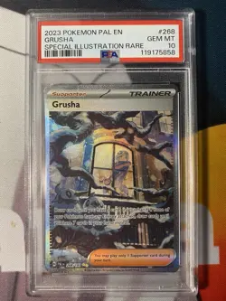 PSA 10 Pokemon TCG Paldea Evolved #268/193 Grusha Special Illustration Rare Holo - Image 1