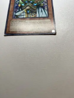 Yugioh Fairy King Truesdale Unlimited Secret Rare WC4-001 HP DAMAGED - Image 2