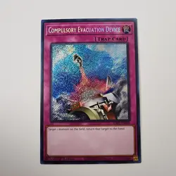 Compulsory Evacuation Device - RA01-EN069 - Secret rare NM - Yugioh TCG - Image 1