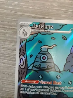 Pokemon TCG Dusclops 069/064 Shrouded Fable Holo Illustration Rare Card - Image 5