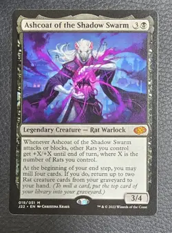 Ashcoat of the Shadow Swarm Jumpstart MTG NM Magic Card - Image 1