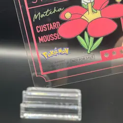 RASPBERRY Flabebe Pokemon × PRONTO CAFE PROMO Clear Card Japan 2025 - Image 4
