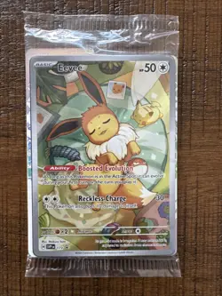 Pokemon TCG Eevee 173 Holo Promo Prismatic Evolutions ETB Sealed Card - Image 1