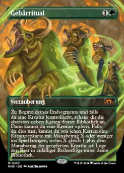 Gebarritual / Birthing Ritual - MODERN HORIZONS 3 - deutsch (nm +) * Extra * - Image 1