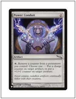 1x Power Conduit, Mystery Booster / The List, Magic MTG NM - Image 1
