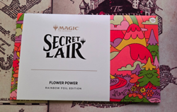 MTG RAINBOW FOIL Flower Power Secret Lair Chaos Vault MTG New Sealed - Image 1