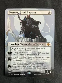 Tezzeret, Cruel Captain (Borderless) Edge of Eternities Regular - Image 1