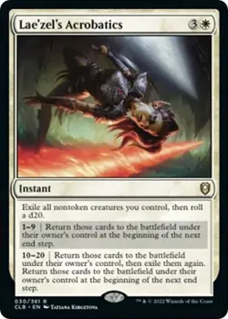 Lae'zel's Acrobatics 30 - REGULAR - NM - Battle for Baldur's Gate - Image 1