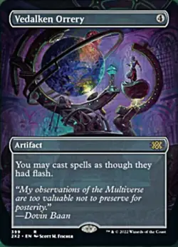 Vedalken Orrery (Borderless Alternate Art) [Double Masters 2022] Foil Near Mint - Image 1