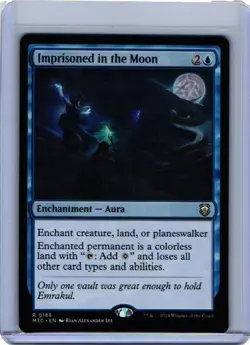 Imprisoned in the Moon 0188 Non Foil Rare Modern Horizons 3 MTG Near Mint - Image 1
