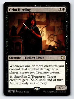 Grim Hireling R Commander: Adventures in the Forgotten Realms # 25 NM Normal - Image 1