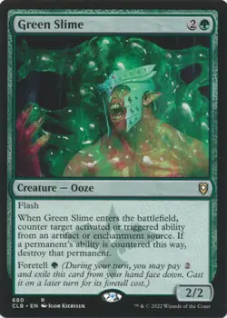 MTG Battle for Baldur's Gate - Green Slime - Image 1