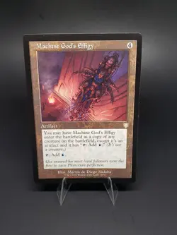 Machine God's Effigy (Retro Frame) Commander: the Brothers' War Regular - Image 1