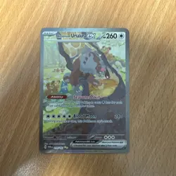 Pokemon TCG Bloodmoon Ursaluna EX SIR 216/167 Twilight Masquerade NM - Image 1
